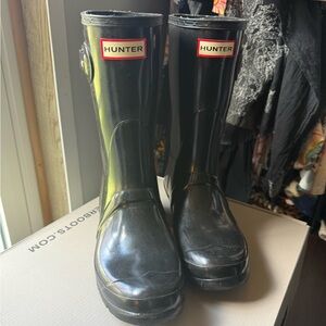 Hunter Classic Black Waterproof Boots